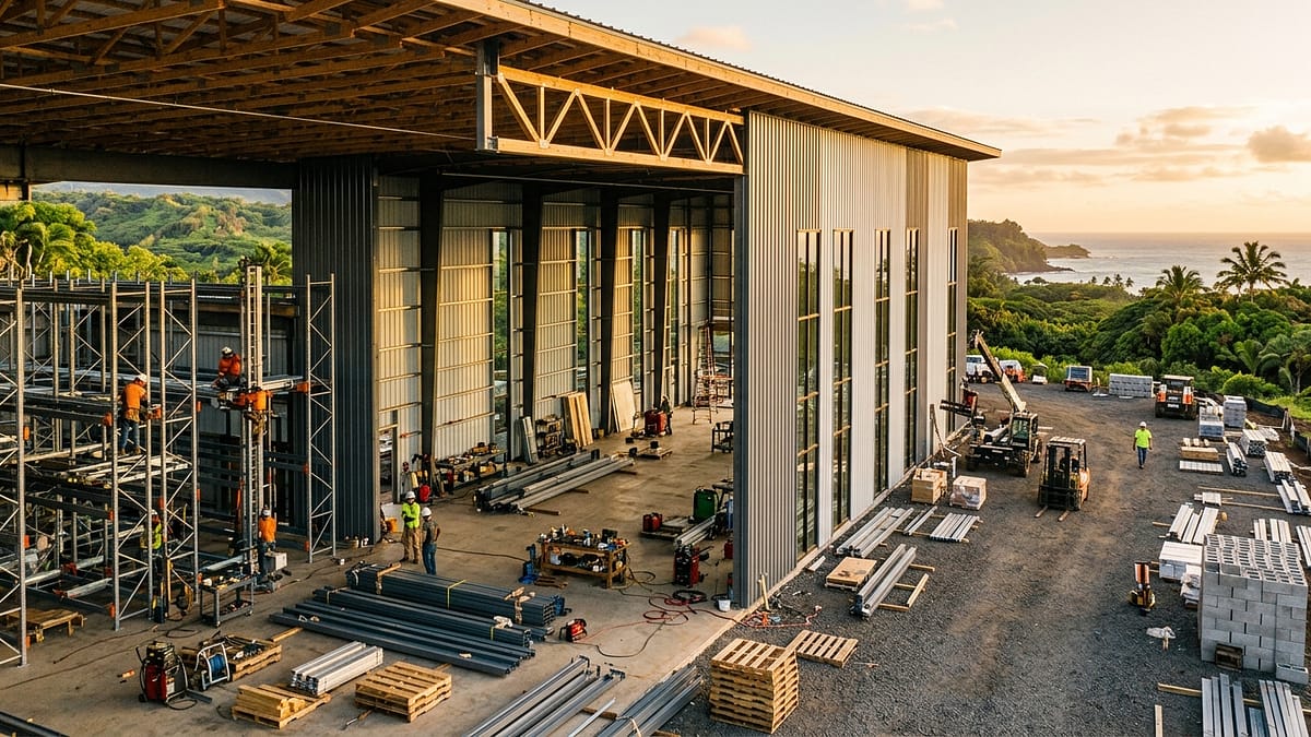 Flexible Warehouse Designs for E-Commerce in Hawaii