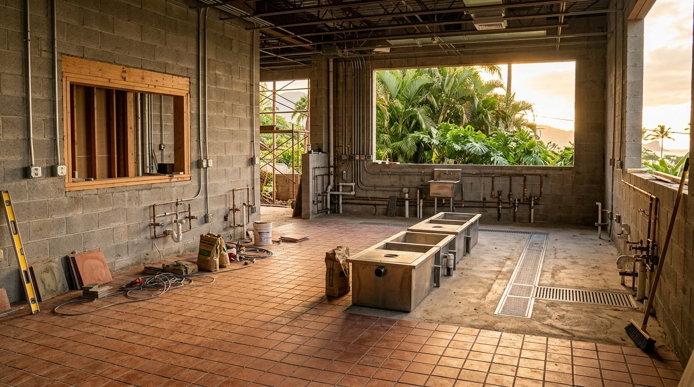 Oahu Restaurant Build Out Timeline: 4 Phases of Your Project