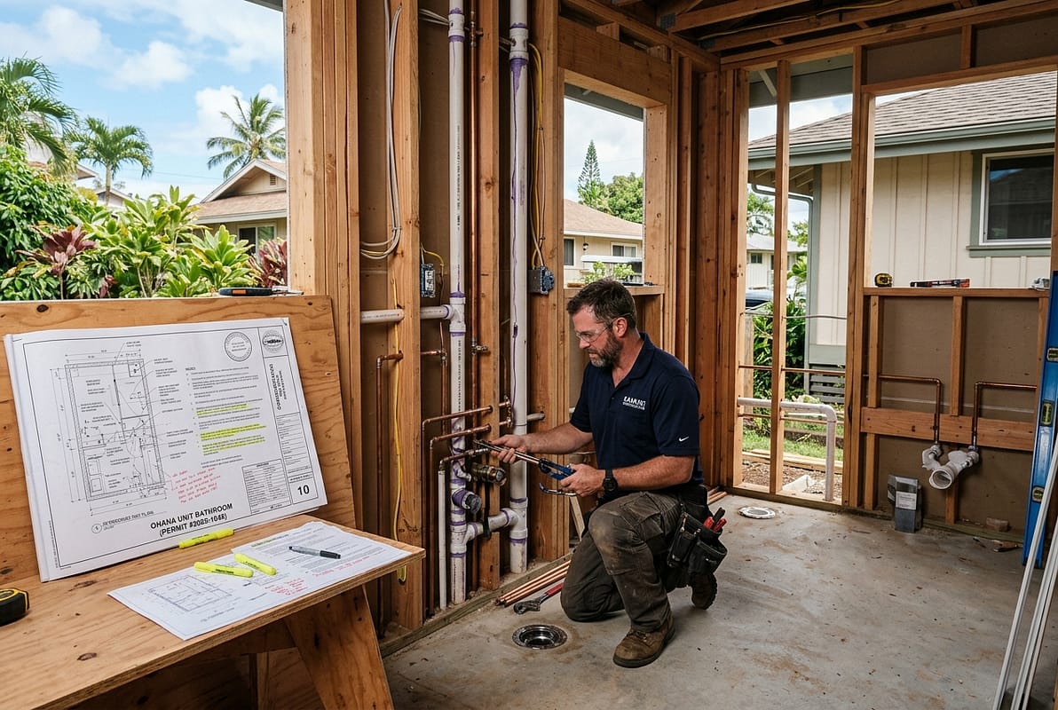 What Are the Biggest Permitting Hurdles for an ADU Bathroom? — Warrior Construction Hawaii
