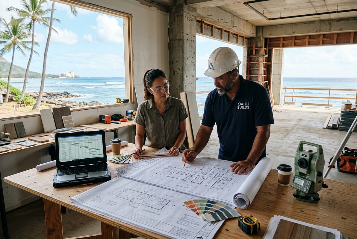 What Are the Pre-Construction Steps? (Months 1-4) — Warrior Construction Hawaii