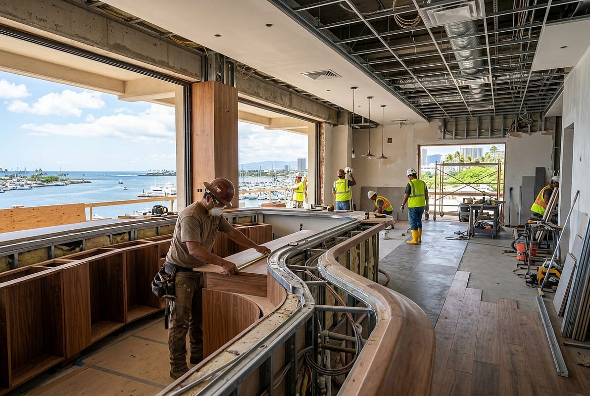 How Long Is the Actual Construction Phase in Hawaii? (Months 11-18) — Warrior Construction Hawaii