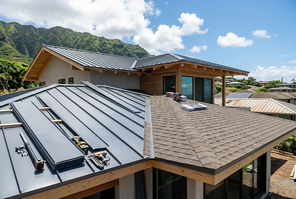 Why is There Such a Big Price Difference Between Metal and Shingles in Hawaii? — Warrior Construction Hawaii