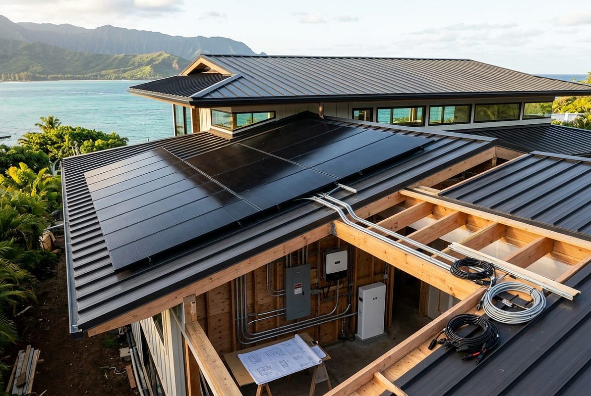 What are the critical design rules for an integrated solar system? — Warrior Construction Hawaii