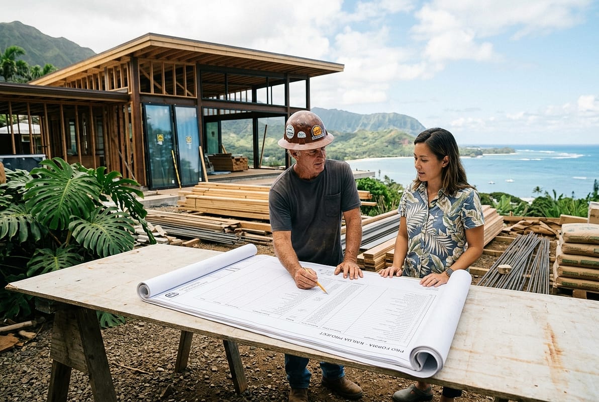What does a sample pro forma for a Kailua project look like? — Warrior Construction Hawaii