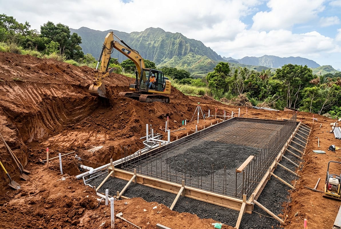 What Are the Real Site Prep Costs Before Pouring a Foundation? — Warrior Construction Hawaii