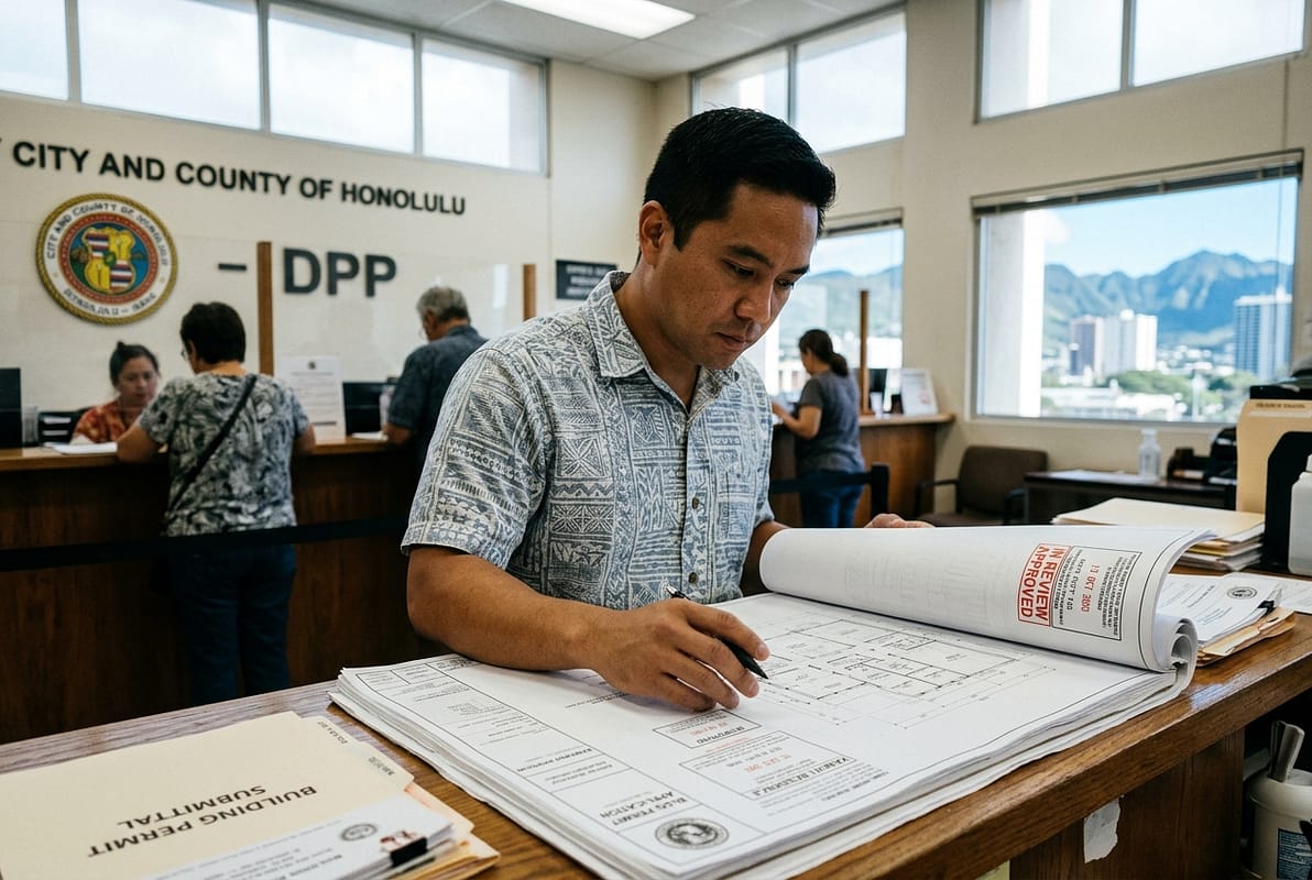 How Long Does a Building Permit Really Take on Oahu? — Warrior Construction Hawaii
