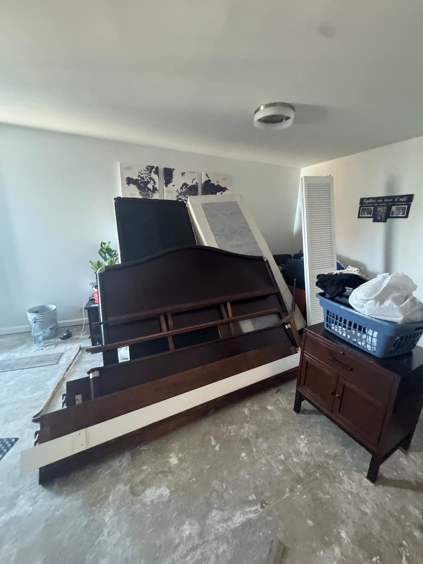 Restoration work in progress